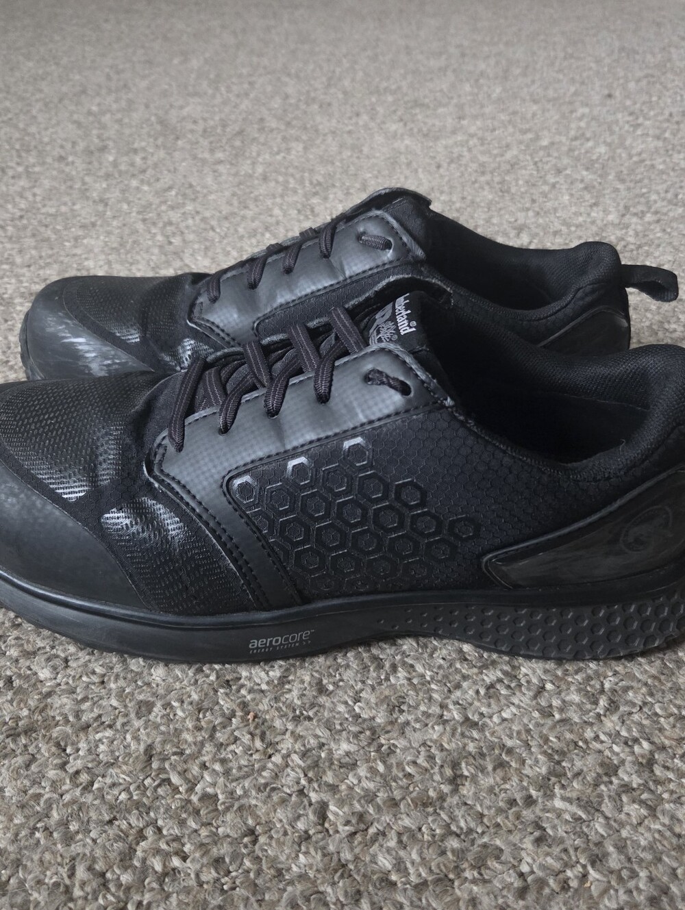 Men’s Timberland Pro Reaxion Composite Toe, Work Shoes, Size 9M Aerocore